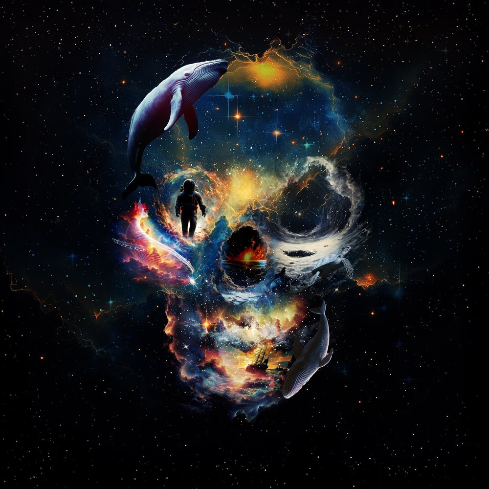 Avaruuden valaan kallo tekijältä Ali Gulec