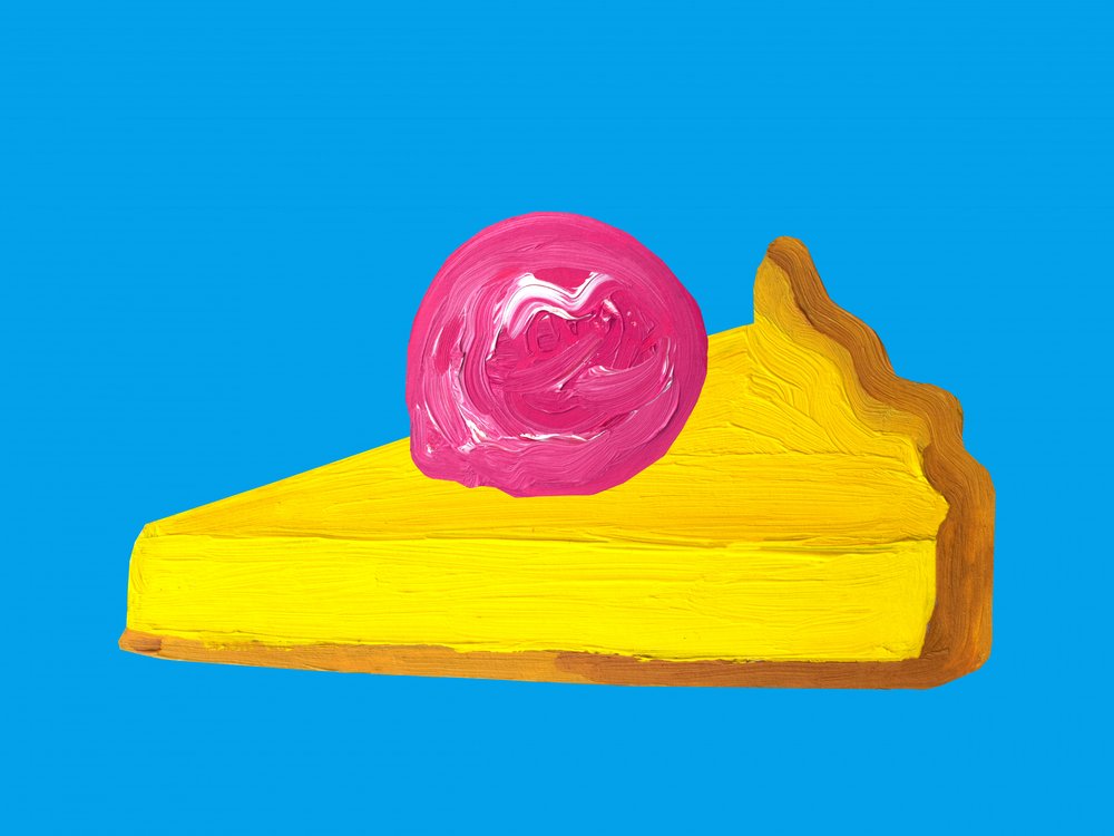 Värikäs Pie-poptaide tekijältä Alice Straker