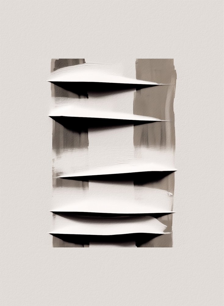 Abstraktit kerrokselliset taitokset tekijältä Alma