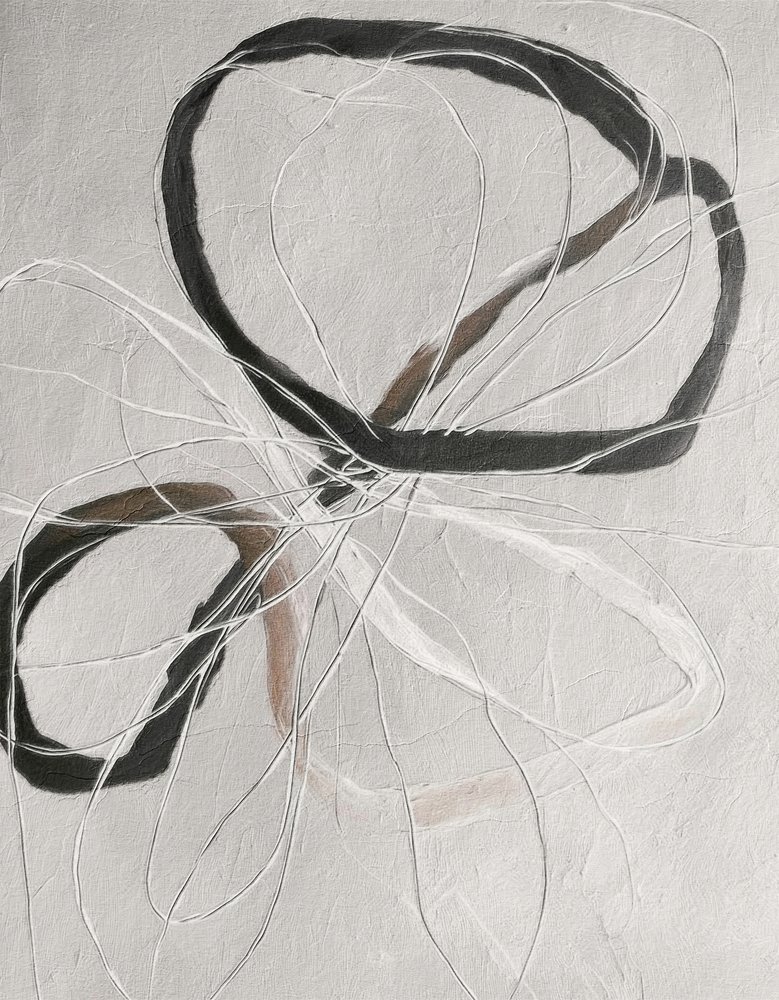 Abstraktit silmukkaviivat tekijältä Alma