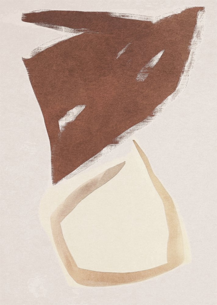 Maalliset abstraktit muodot tekijältä Alma