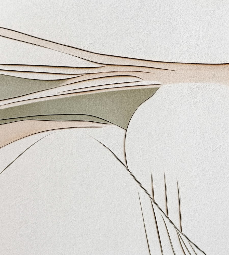 Virtaavat abstraktit viivat tekijältä Alma