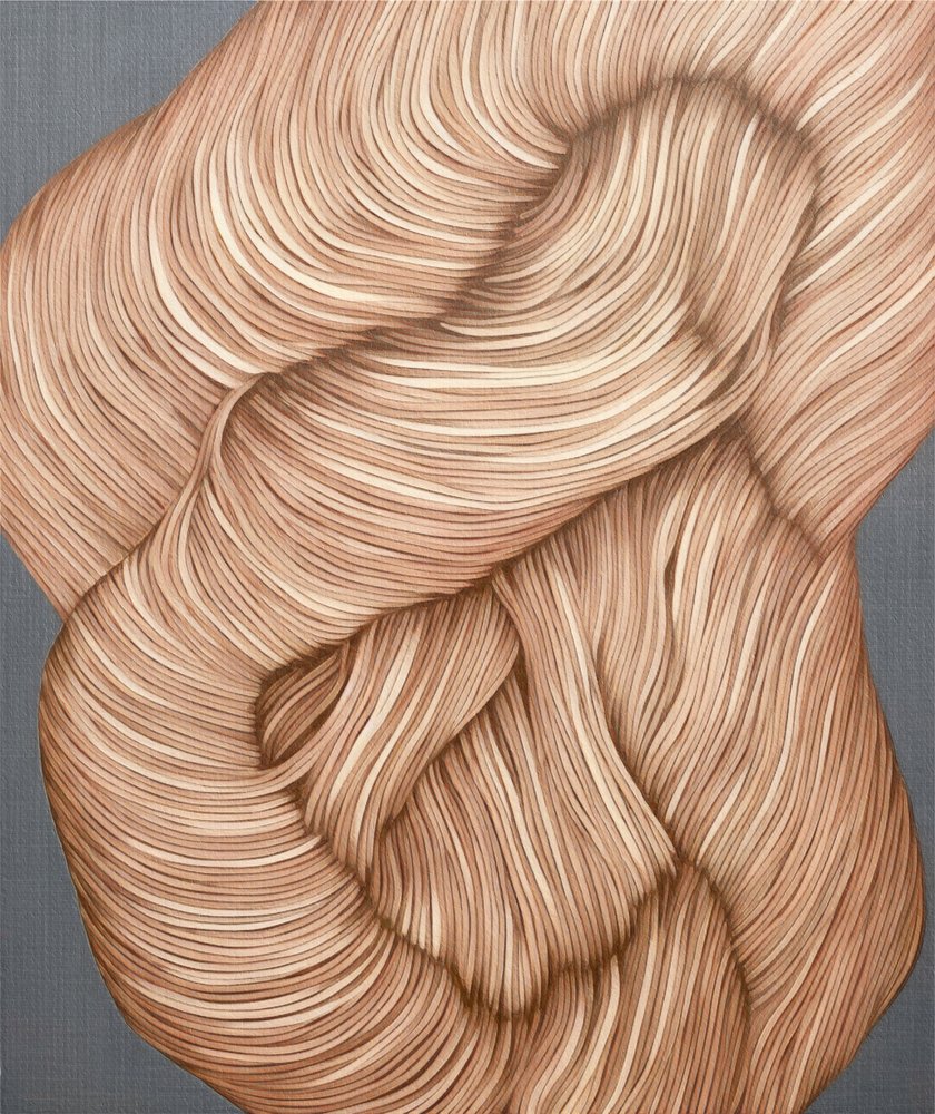 Virtaavat abstraktit säikeet tekijältä Alma