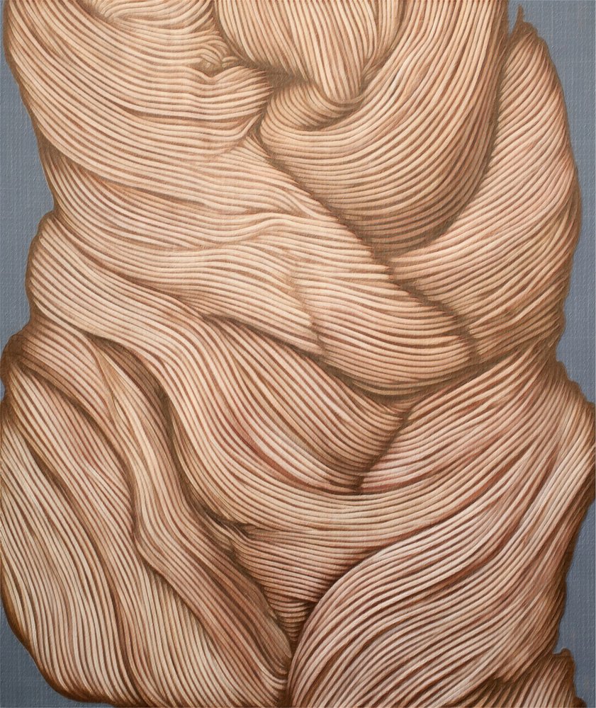 Aaltoilevat, teksturoidut säikeet tekijältä Alma