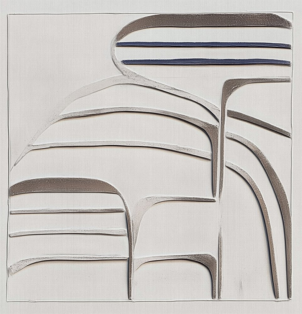 Minimalistiset arkkitehtoniset muodot tekijältä Alma