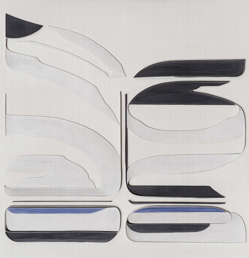 Nykyaikaiset abstraktit muodot tekijältä Alma