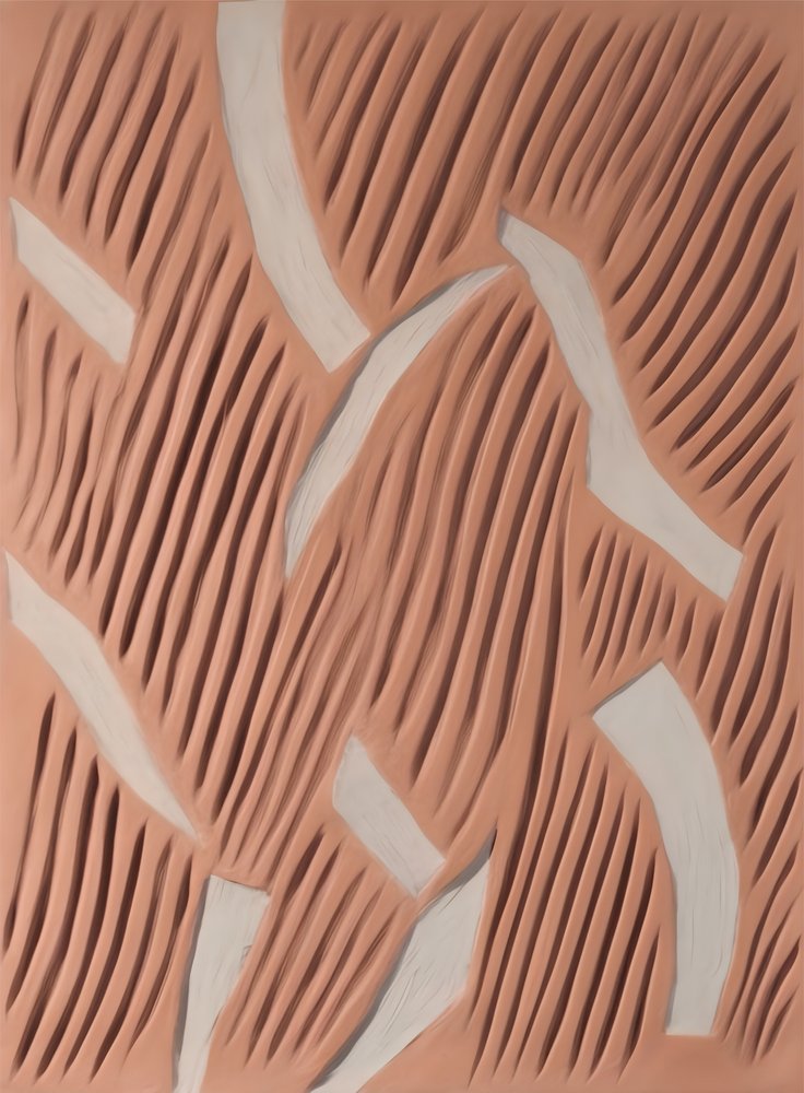 Kuvioitu aaltoileva kuvio tekijältä Alma