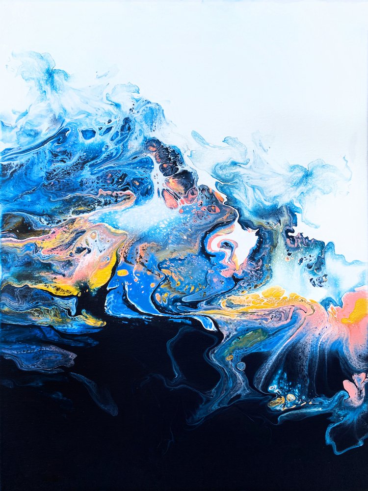 Dynaaminen sininen pyörre tekijältä Alyson Storms