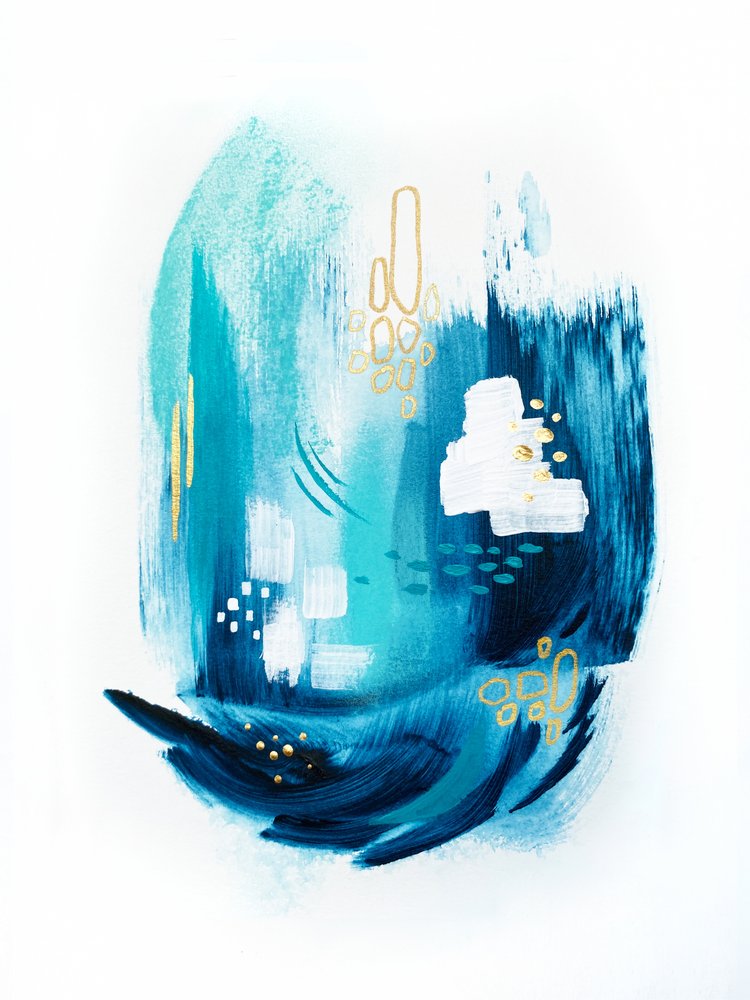 Fluid Aqua Gold -koneisto tekijältä Alyson Storms