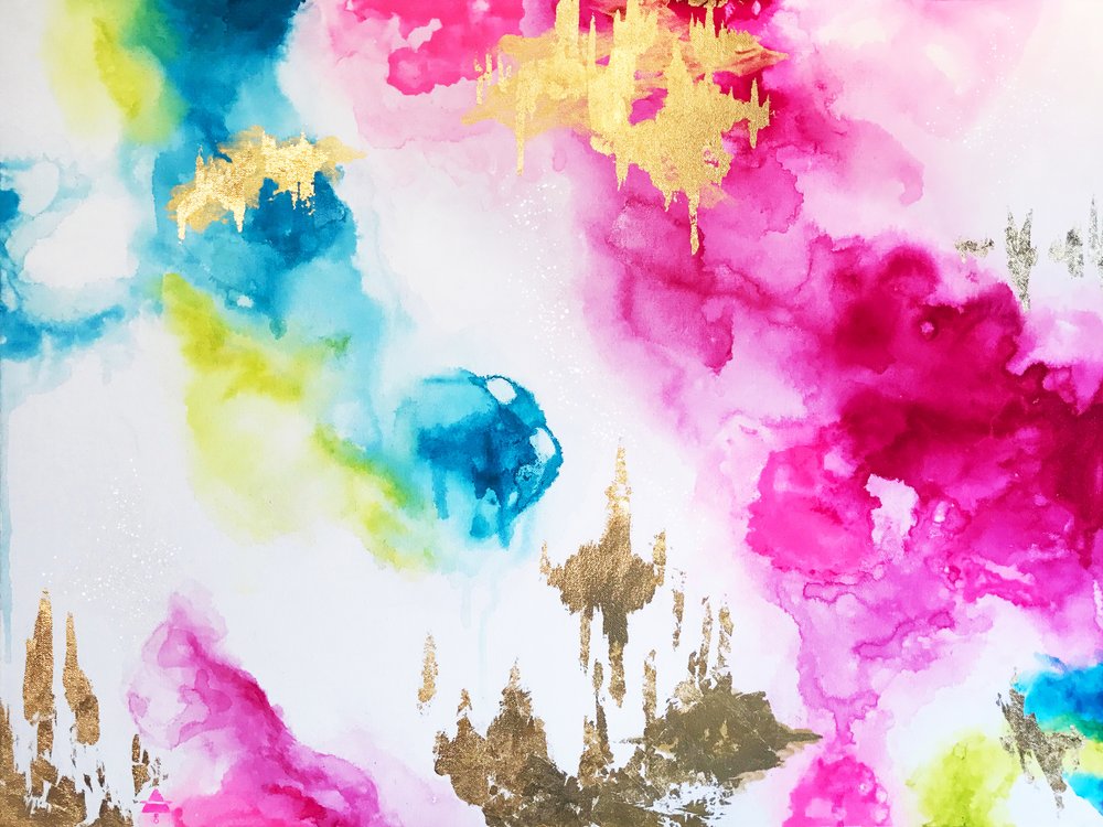 Kultaisen vaaleanpunainen sininen muste tekijältä Alyson Storms