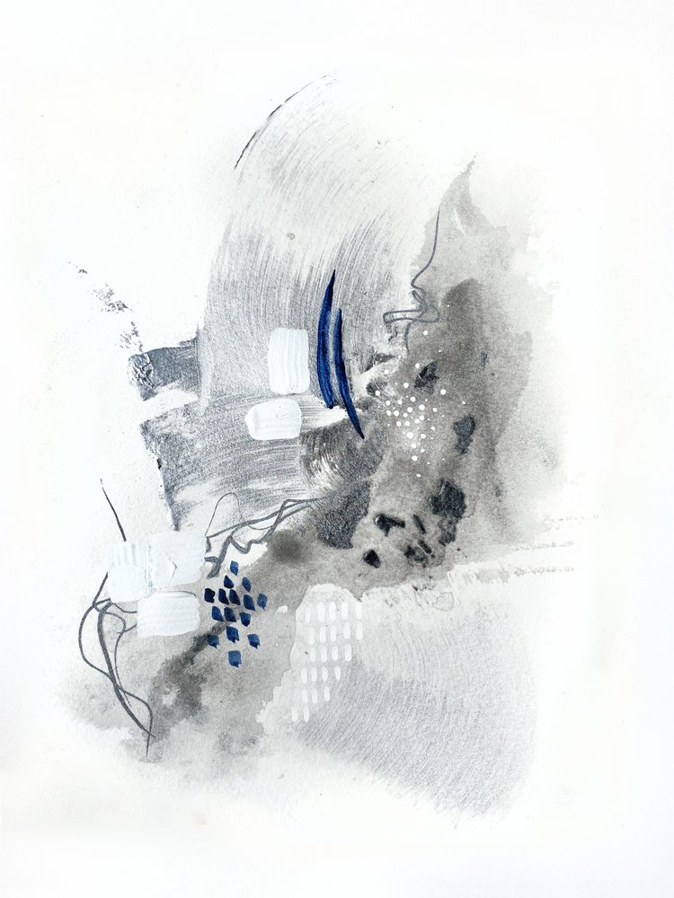 Yksiväriset siniset vaikutelmat tekijältä Alyson Storms