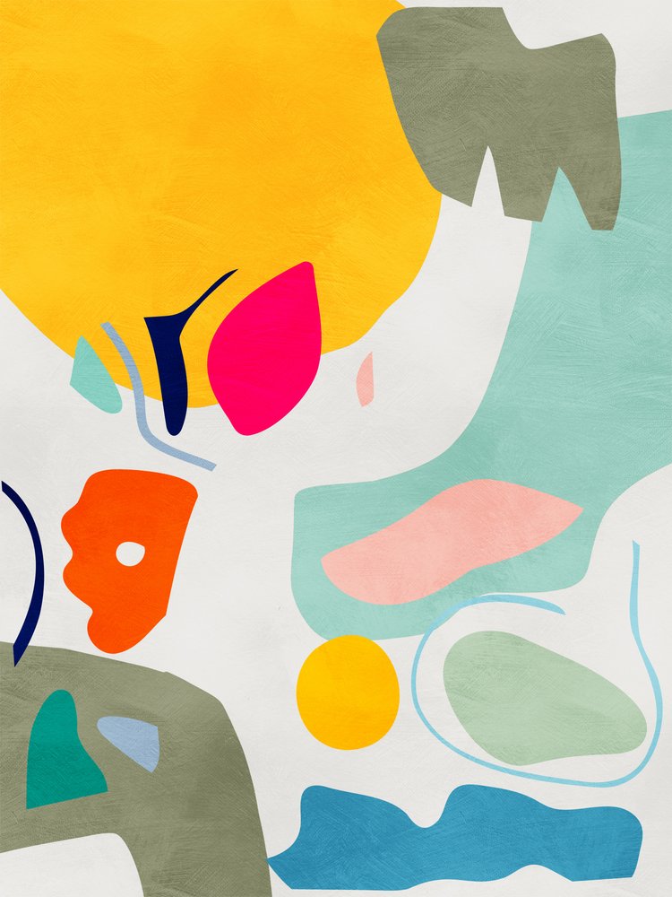 Maisemasta inspiraationsa saanut aukko tekijältä Ana Rut Bre