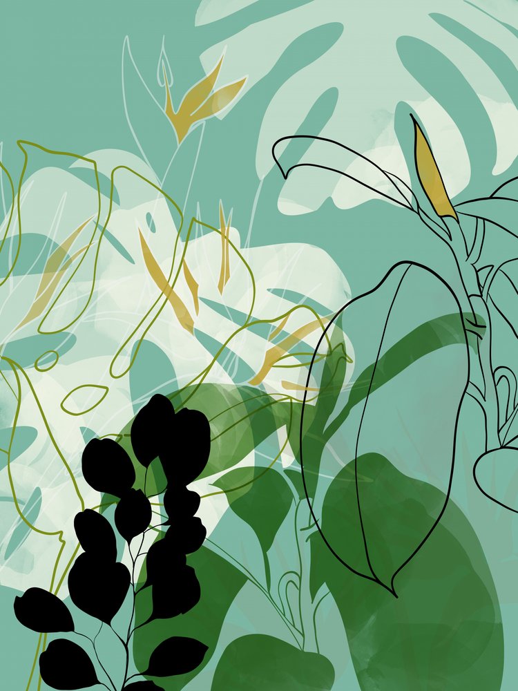 Leaves Line Boho2 tekijältä Ana Rut Bre