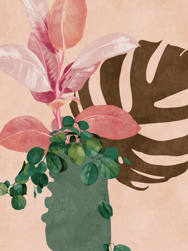 Leaves More 6 Pink tekijältä Ana Rut Bre