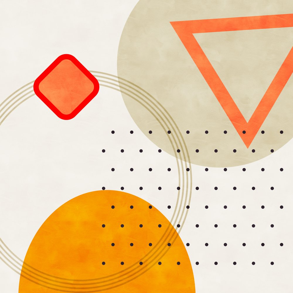 Bauhaus-tyylinen geometria 3 tekijältä Ana Rut Bre