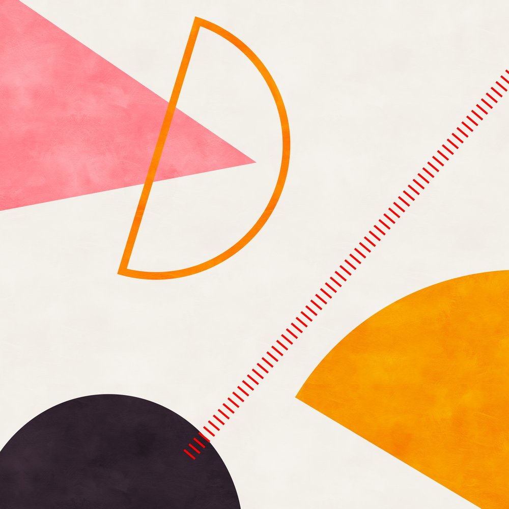 Bauhaus-tyylinen geometria 4 tekijältä Ana Rut Bre