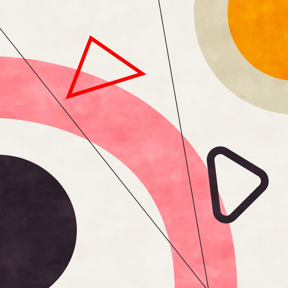 Bauhaus-tyylinen geometria 5 tekijältä Ana Rut Bre