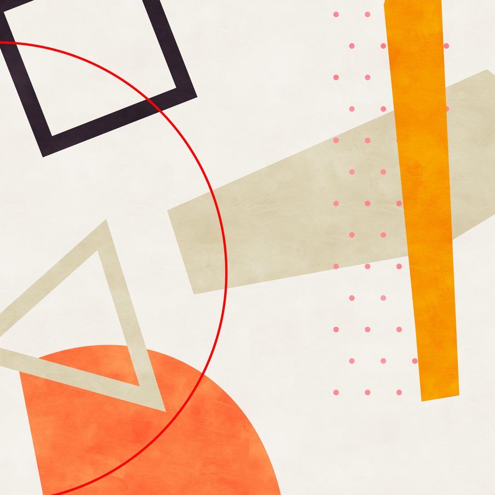 Bauhaus-tyylinen geometria 6 tekijältä Ana Rut Bre