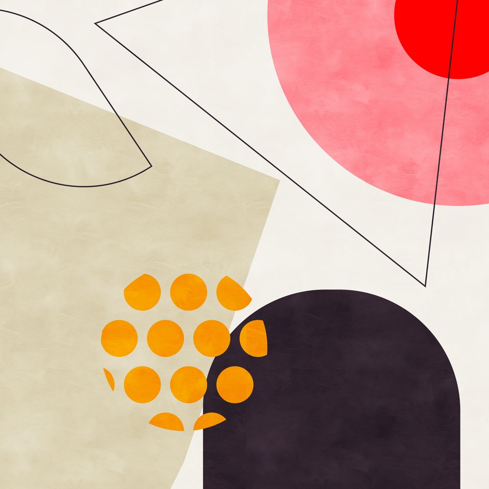 Mid Bauhaus Geometry 8 -kopio tekijältä Ana Rut Bre