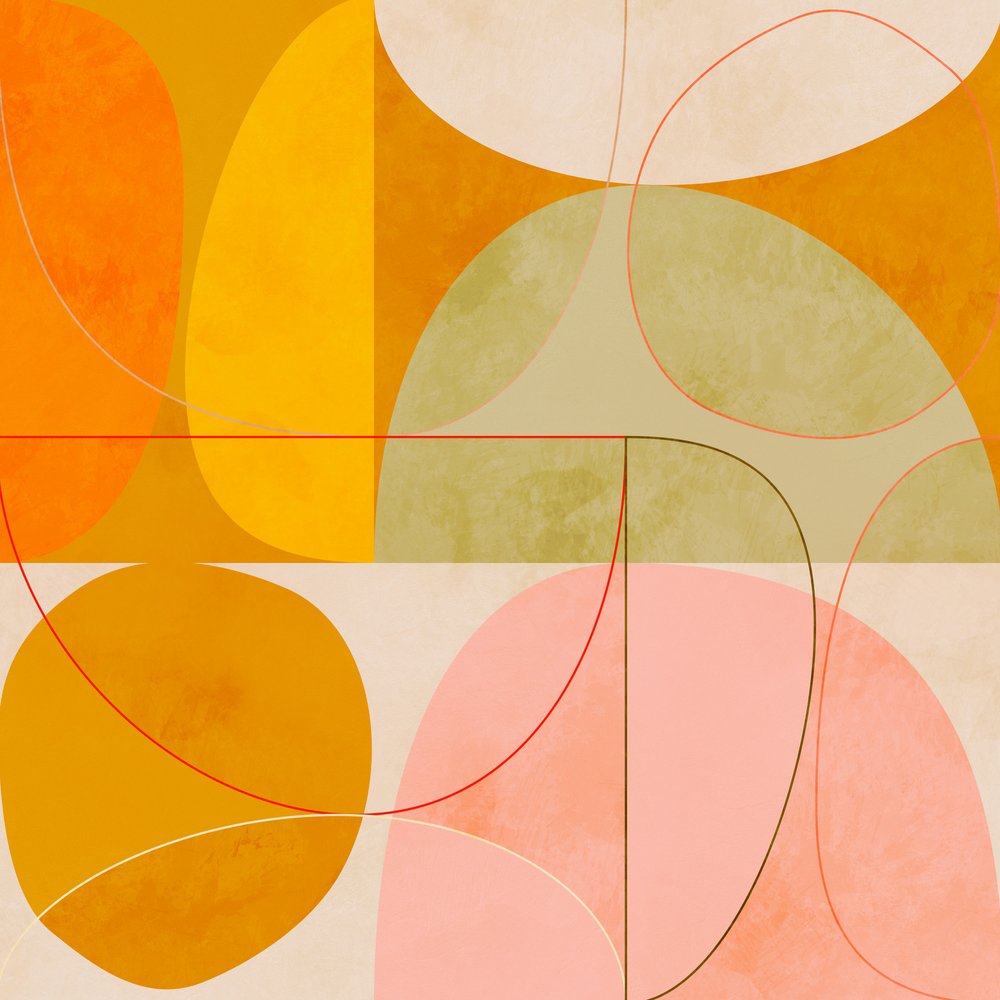 1950-luvun tyylinen kurrinkeltainen Blush Spring2 tekijältä Ana Rut Bre