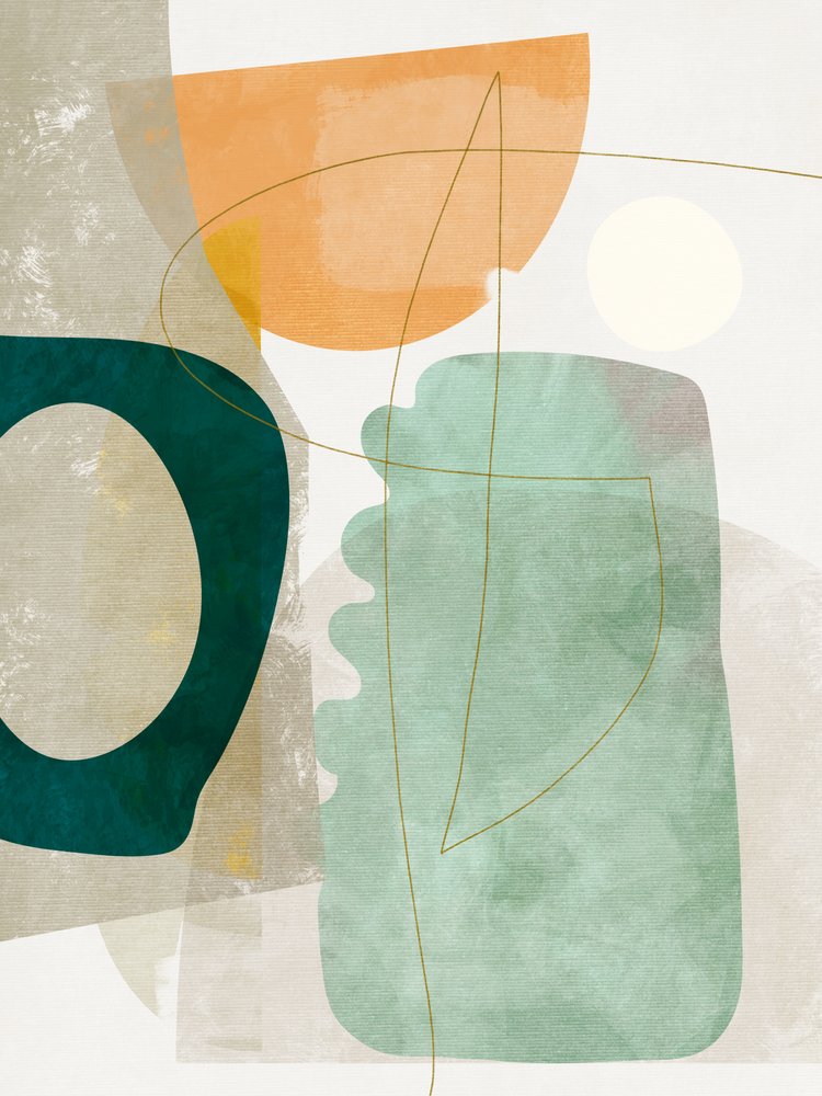 Nature Friendly Terracotta 2 -vesivärikopio tekijältä Ana Rut Bre