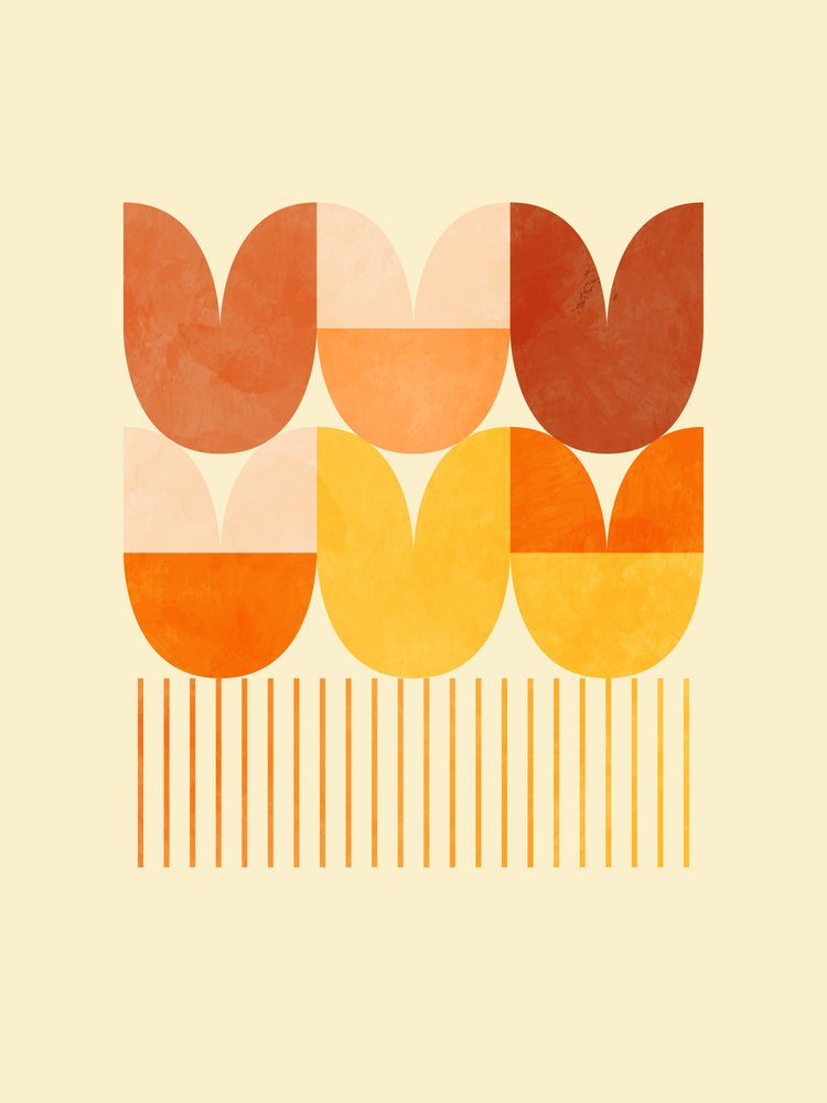 Spring Mid Rhapsody Orange 1 tekijältä Ana Rut Bre