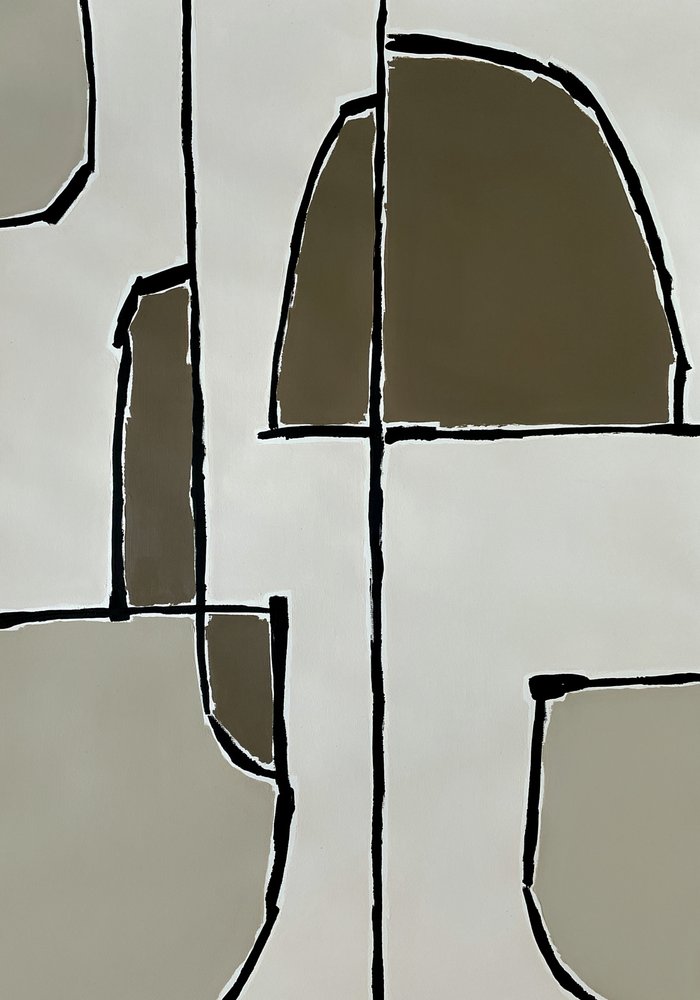 Neutraalit geometriset muodot tekijältä Andrea Reichhart