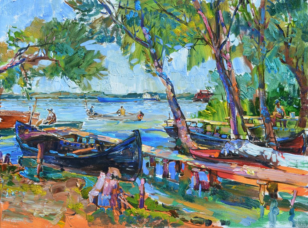 Sunny Riverside -veneet tekijältä Andrii Kutsachenko