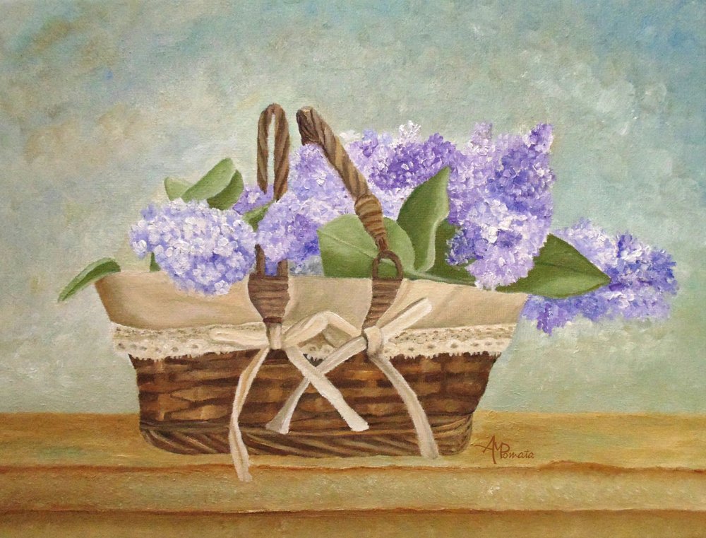 Violetti syreenikori tekijältä Angeles M. Pomata