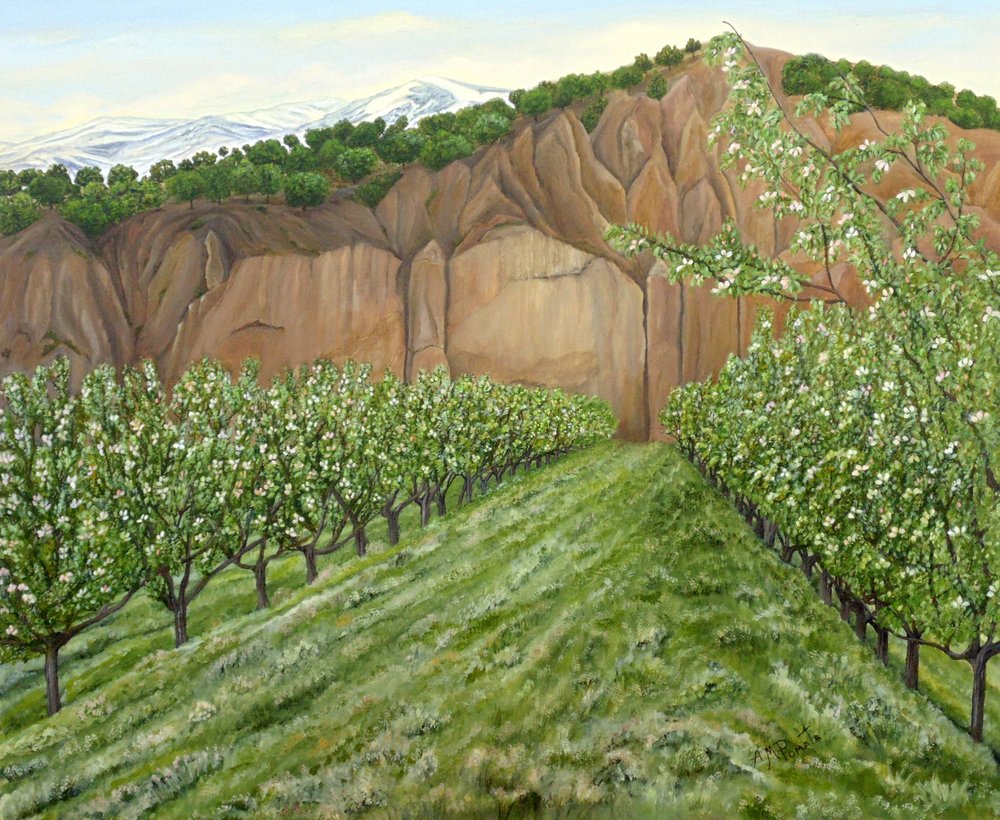 Spring Mountainin hedelmätarha tekijältä Angeles M. Pomata