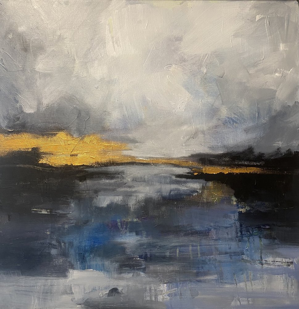 Kultaisen horisontin heijastus tekijältä Anna-Karin Bergius