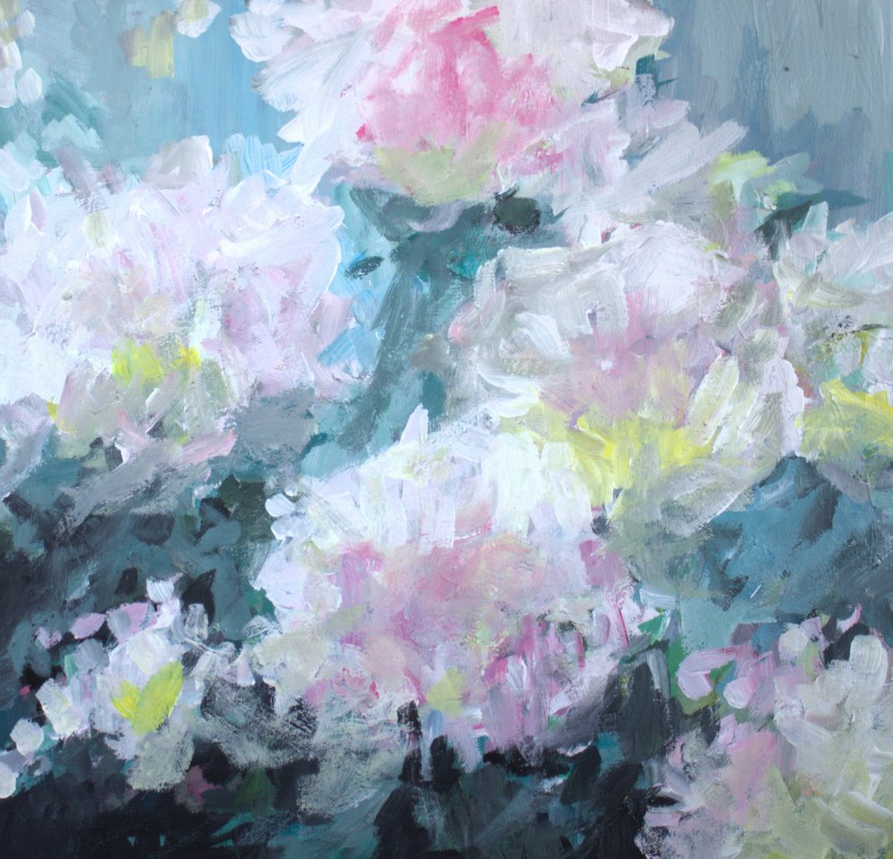 Pehmeät kukkakuvioinnit tekijältä Anna-Karin Bergius