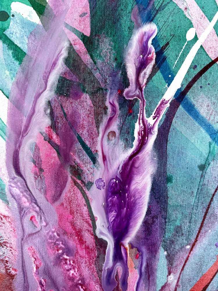 Eläväinen abstrakti virtaus tekijältä Anna Viklund