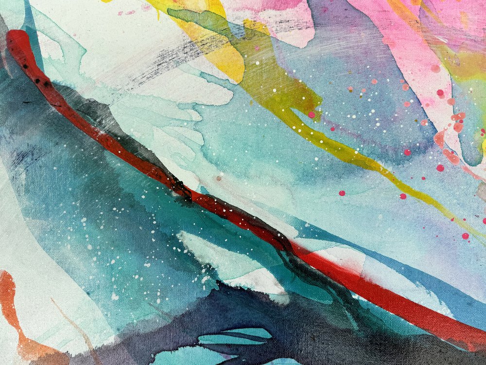 Elävät, nestemäiset värit tekijältä Anna Viklund