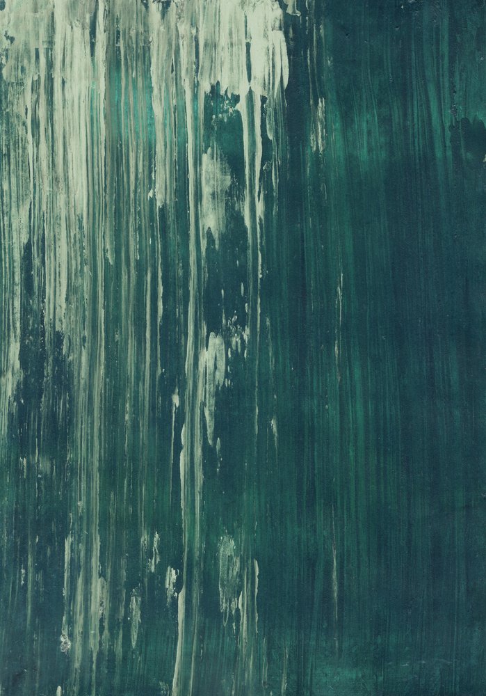 Abstrakti teal-sävy tekijältä Annick