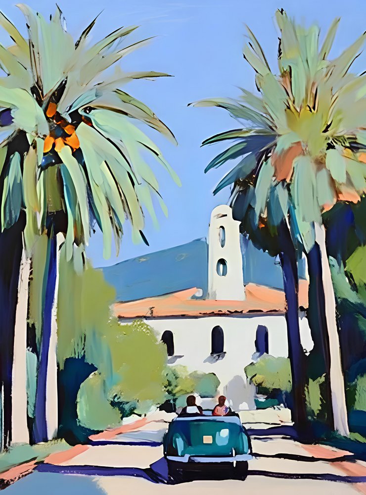 California Palm Road tekijältä Avanesova Elena