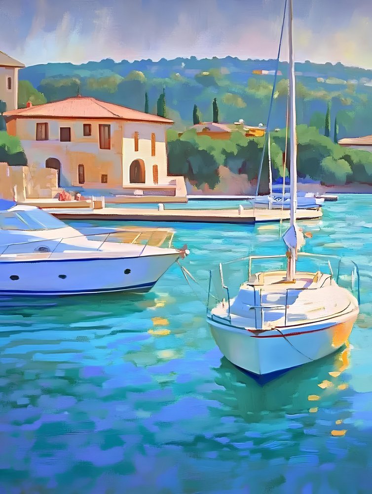 Turquoise Harbor -veneet tekijältä Avanesova Elena