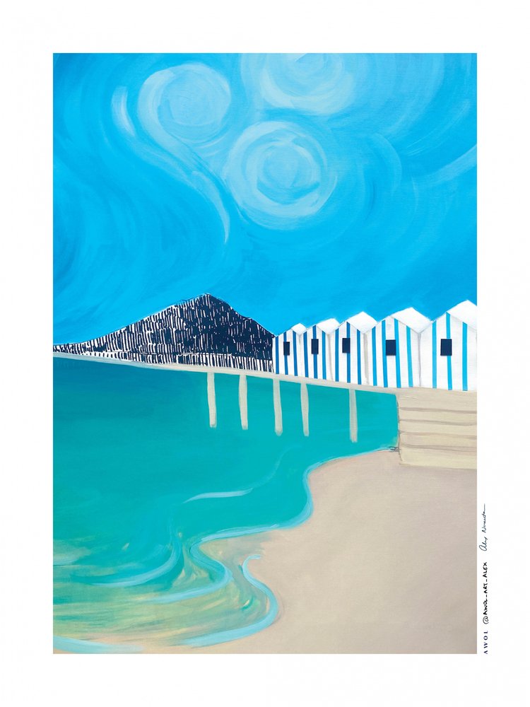 AMALFIN RANNIKKO, ITALIA tekijältä Awol Art Alex