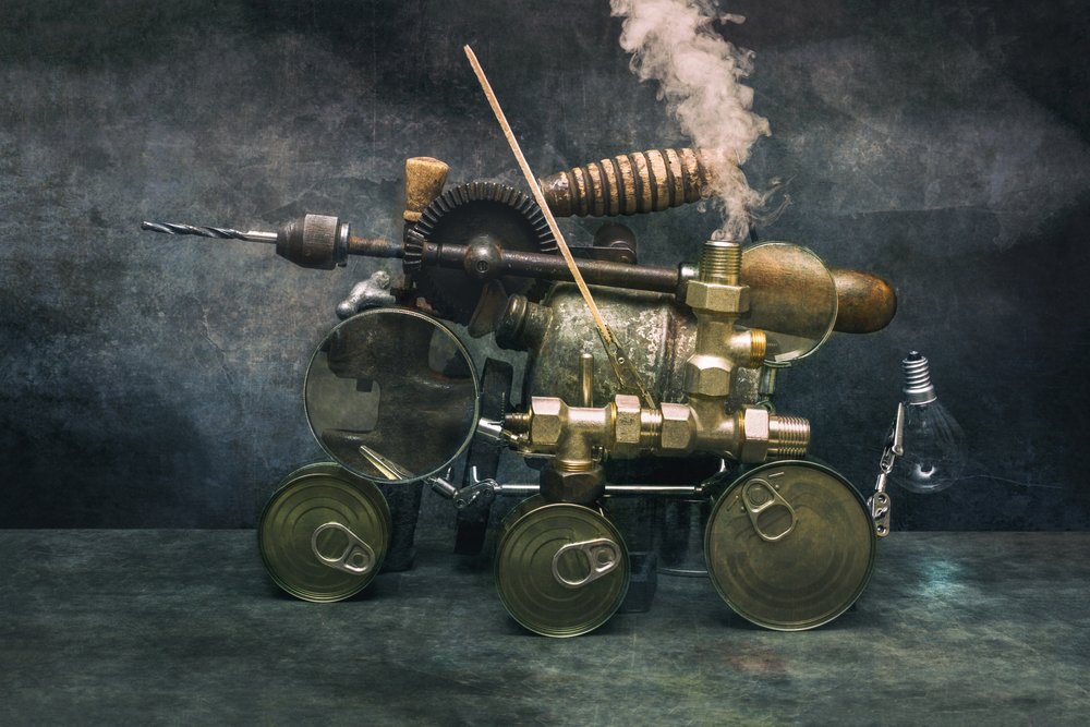 Steampunk-keksintö tekijältä Brig Barkow