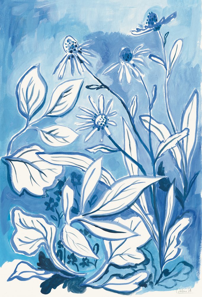 Sininen kasvitieteellinen puutarha tekijältä Catalina Somolinos