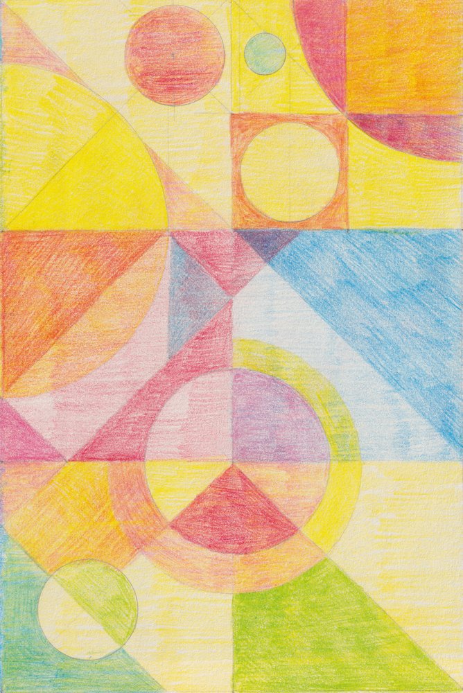 Värikäs abstrakti geometria tekijältä Catalina Somolinos