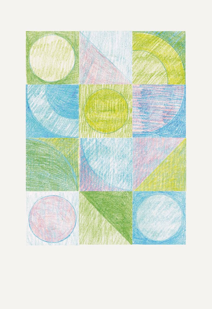 Pehmeä geometrinen kuvio tekijältä Catalina Somolinos