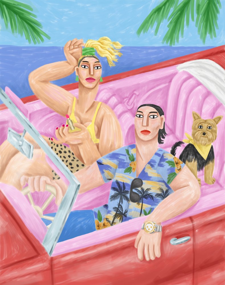 La Classe À Palavas tekijältä Cépé