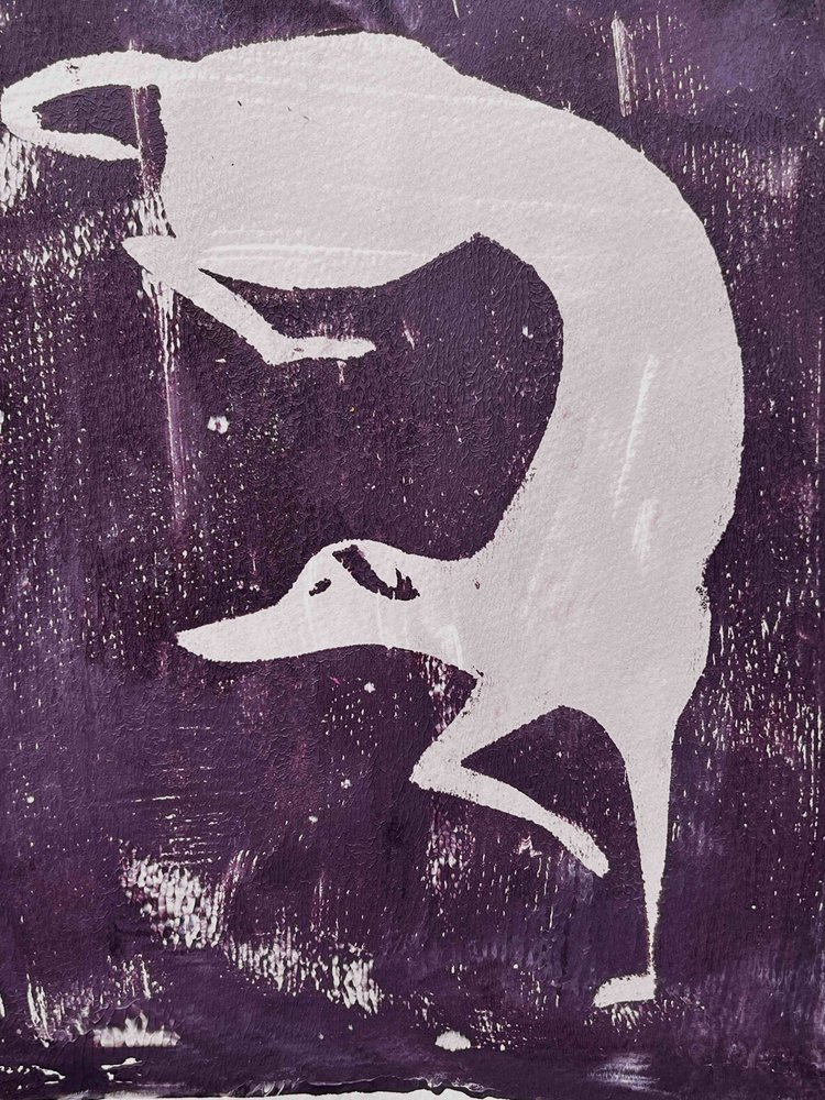 Dynamic White Greyhound tekijältä Christina Misuro