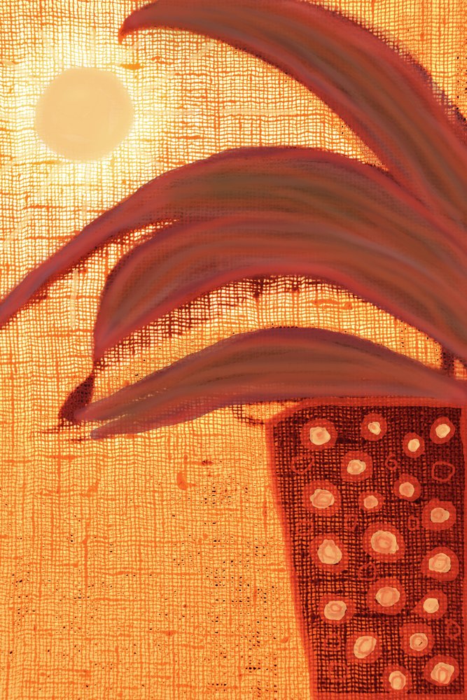 Auringonpaisteinen aavikkokasvi tekijältä Christina Sillen