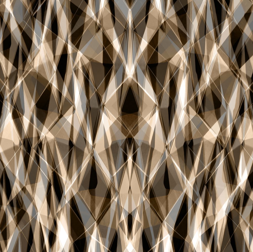 Lämmin geometrinen abstraktio tekijältä Christina Sillen
