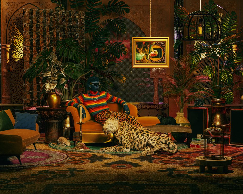 Ylellinen Leopard-oleskelutila tekijältä CosmoZach