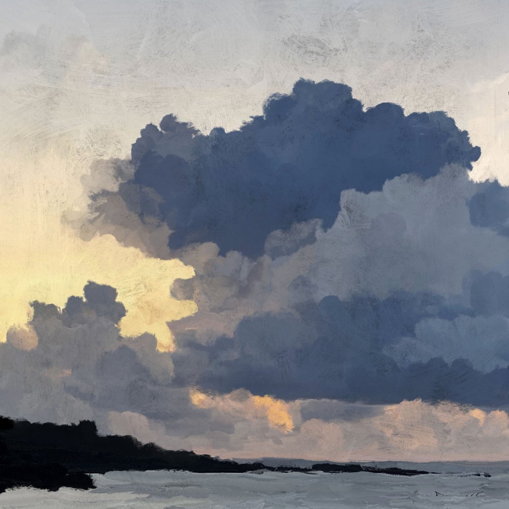 Porthmeorin auringonlasku tekijältä Dan Hobday