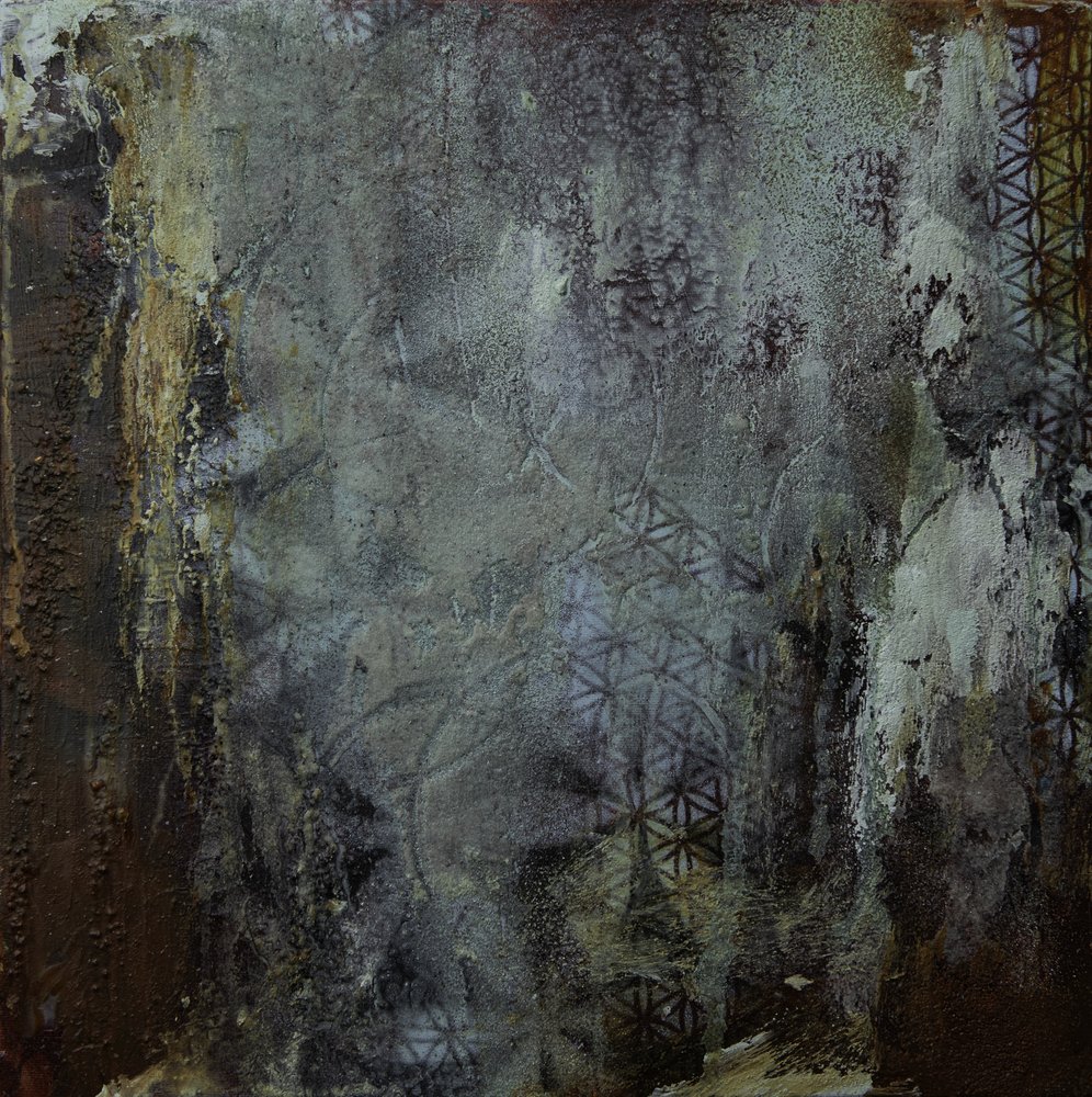 Geometrinen grunge-tekstuuri tekijältä Deb Chaney