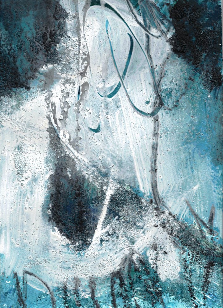 Misty Blue - abstrakti tekijältä Deb Chaney